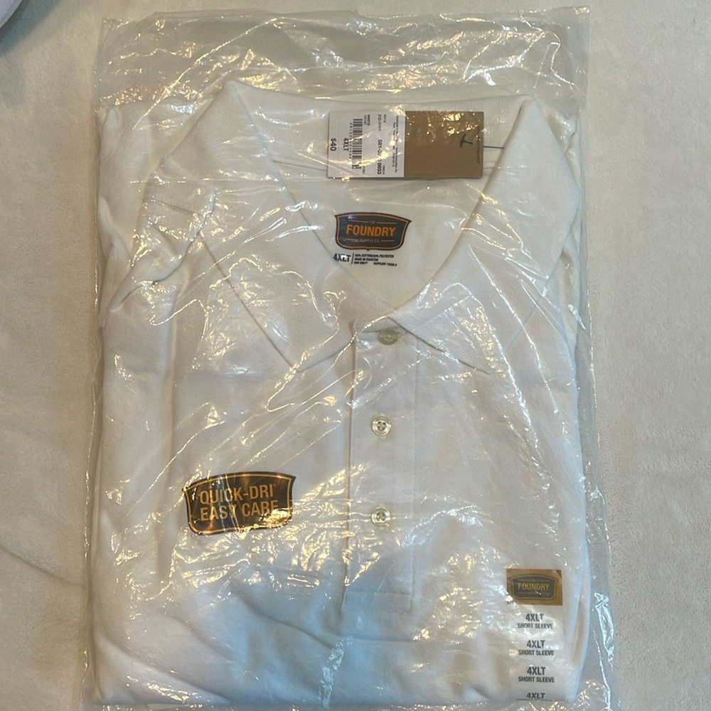 Brand new white polo